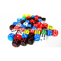 High Quality Colored Custom Round Corner Engraved Game Dice